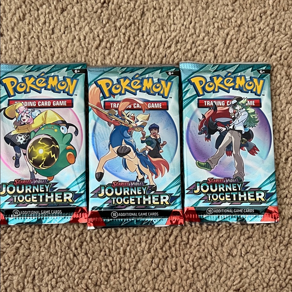 Journey Together Booster Pack - Teal & Red (3 Pack)